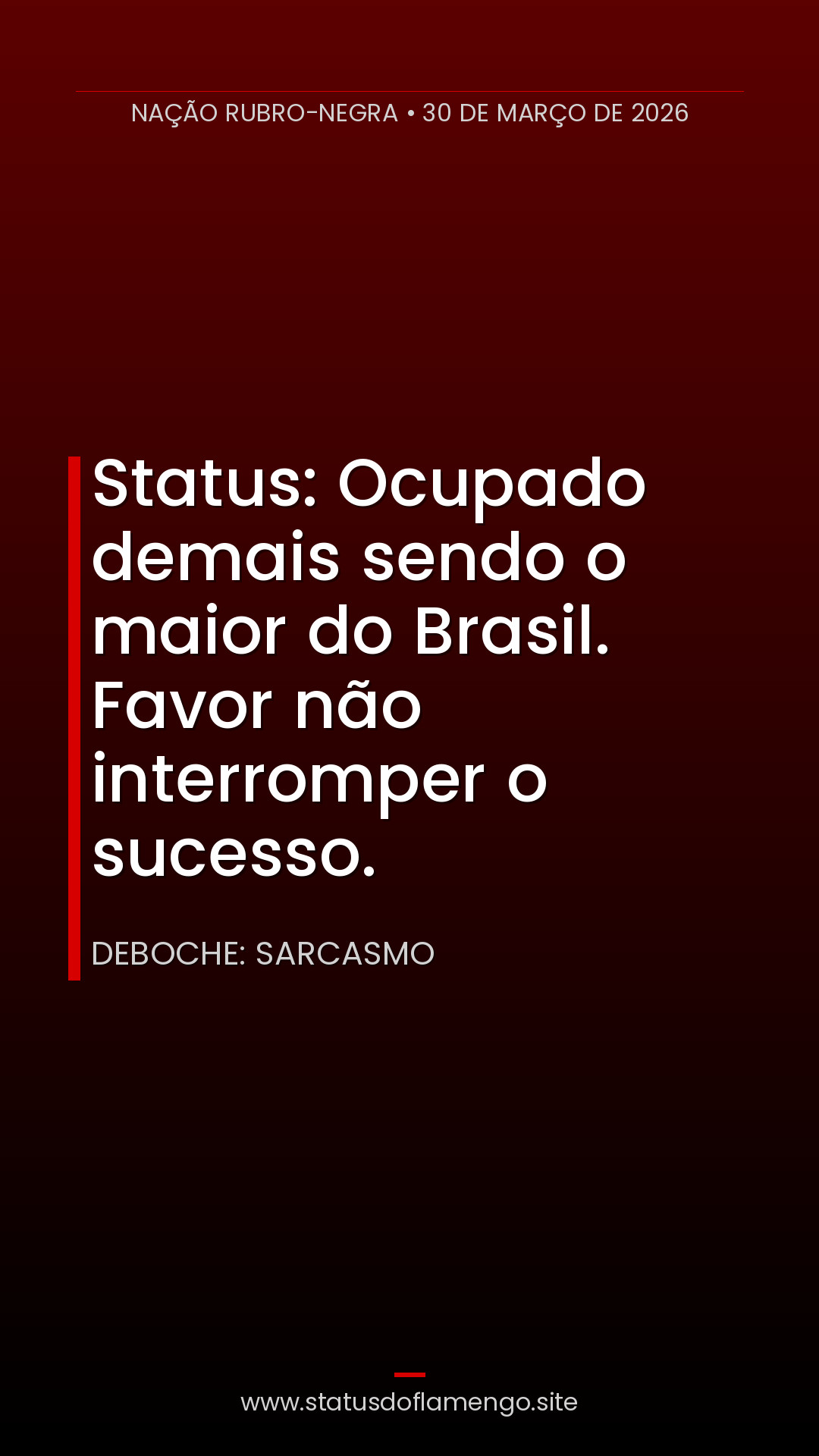 Status Flamengo